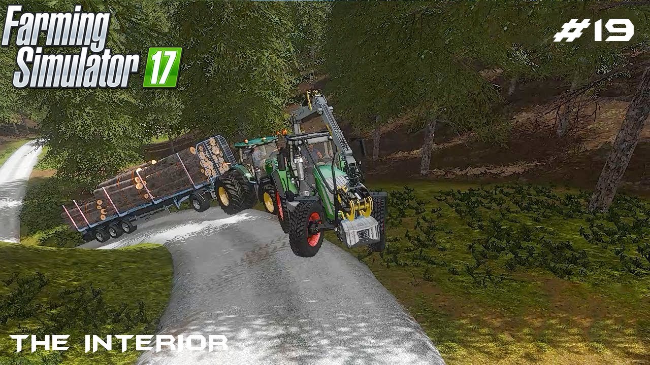 Stuck on hill | The Interior | Farming Simulator 2017 | Episode 19