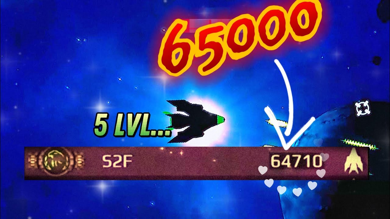65000 POINTS, 5 LVL. STARBLAST.IO record