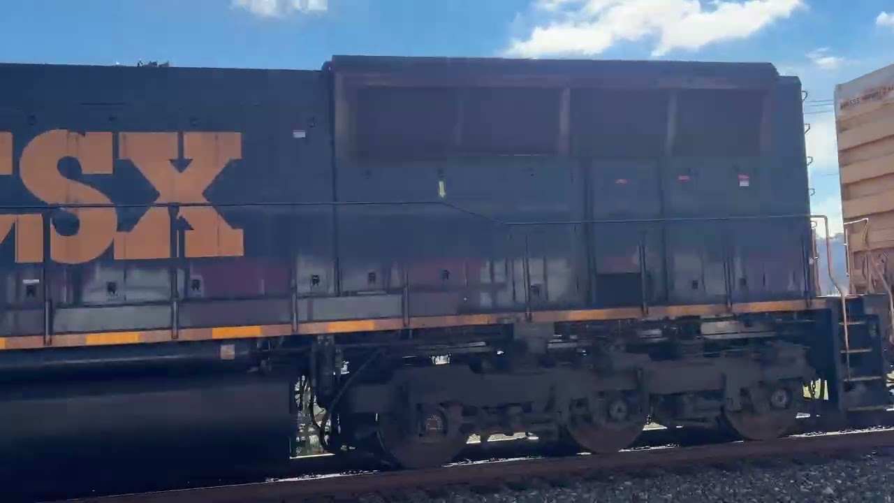 Railfanning Freight Trains on a Beautiful Day