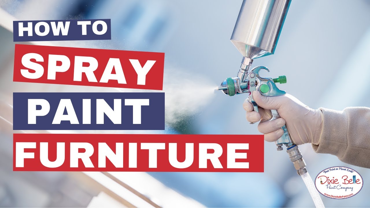 Learn How to Spray Paint Furniture Like a Pro!