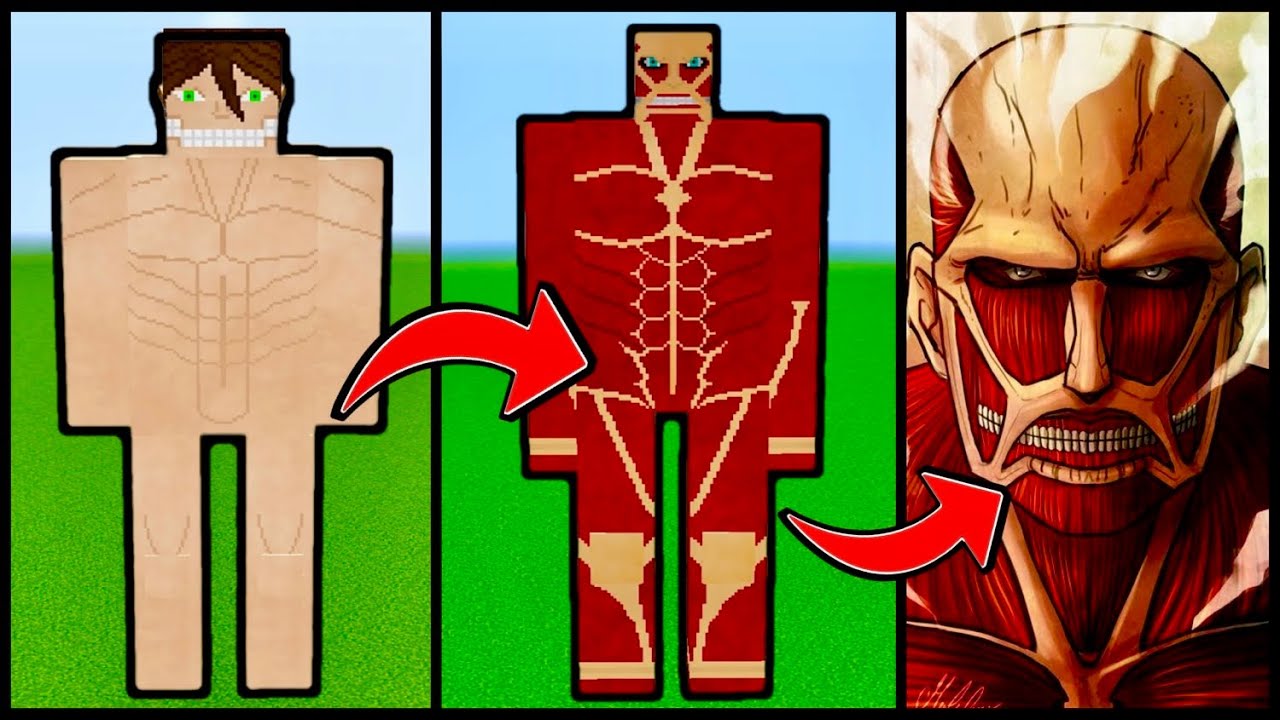 ЖИЗНЕННЫЙ ЦИКЛ ТИТАНА В МАЙНКРАФТ Атака Титанов Майнкрафт Колоссальный титан