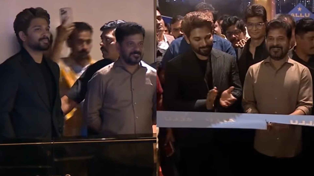 Icon Star Allu Arjun Allu Cinemas launched by Telangana CM Revanth Reddy |#alluarjun