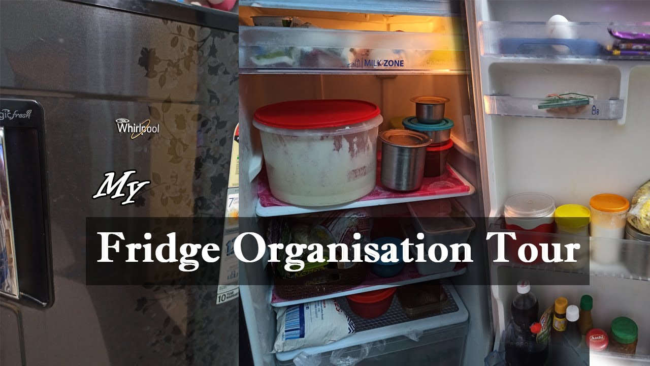 Home Fridge Organization in Tamil | ✌️ Karss Kitchen Recipe ✌️ | Fridge Organizer Tips Idea & Review