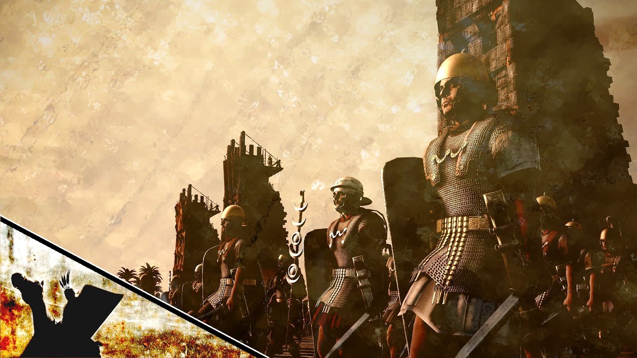 EPIC MASSIVE SIEGE BATTLE - The Siege of Alexandria - 33k Romans vs 25K Carthaginian TRAILER