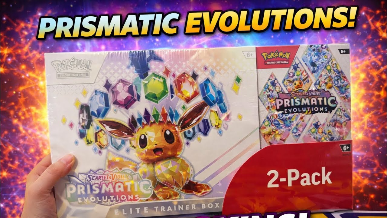 OPENING PRISMATIC EVOLUTIONS 2 - PACK BUNDLE (COSTCO BUNDLE) 