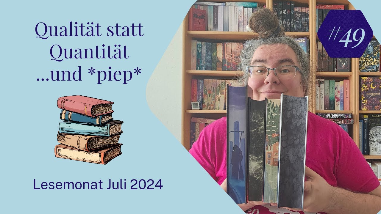 Mein LESEMONAT Juli 2024 / Ein Highlight und viel Geschnacksel / Die Melodie der Buchstaben