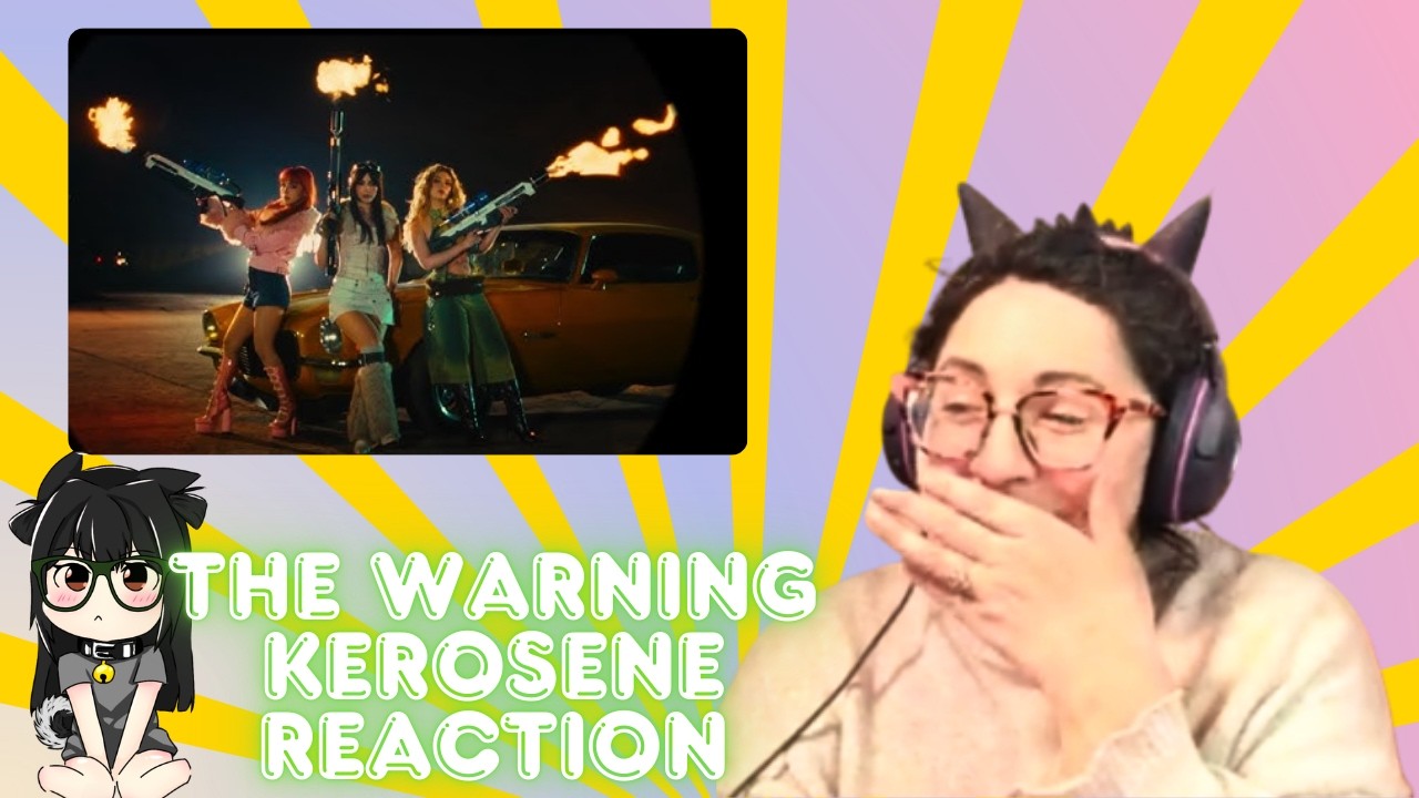 Реакция на песню The Warning - Kerosene (официальный клип).