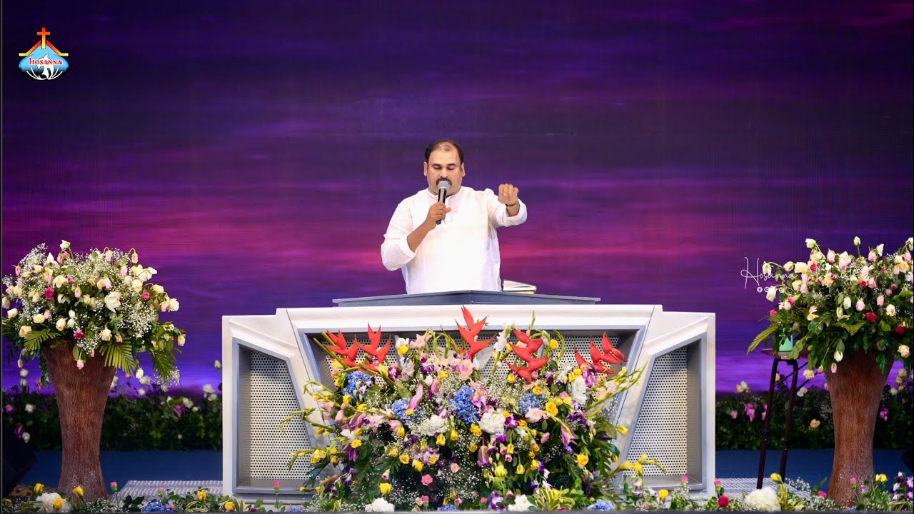 ఉత్సాహ గానము చేసెదము ॥ UTHSAAHA GAANAMU CHESEDHAMU ॥ Hosanna Ministries Live Song Pas.ABRAHAM Anna 