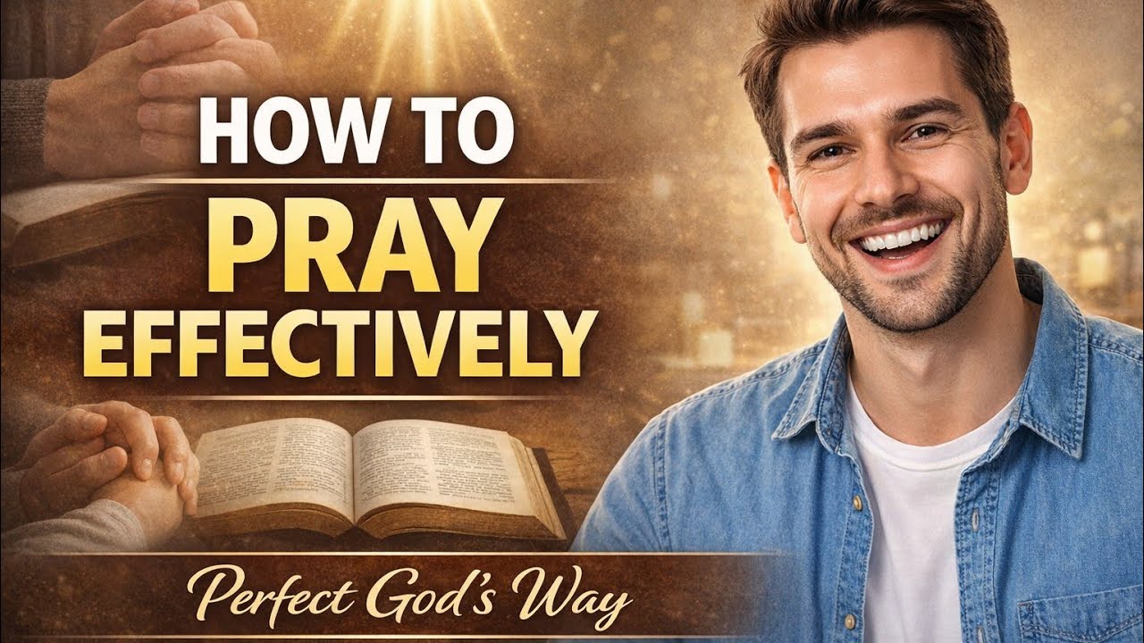 How to Pray Effectively | Perfect God’s Way - V#3