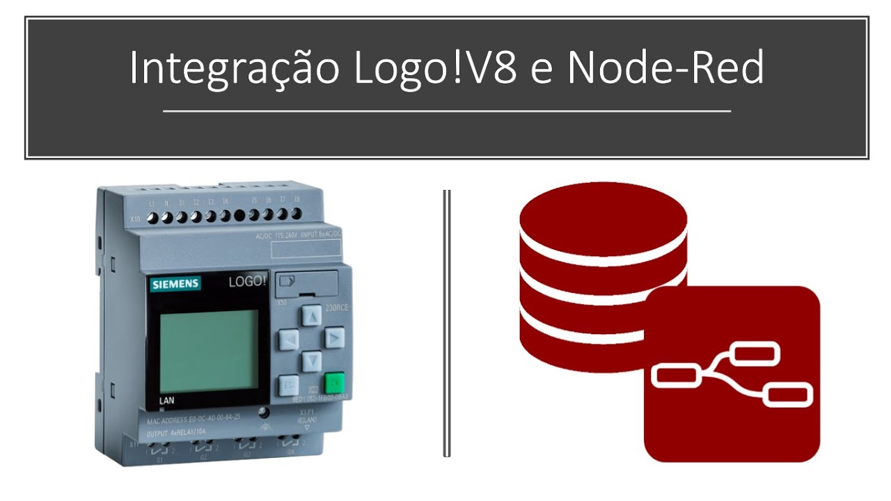 Integração Logo!V8 e Node-Red