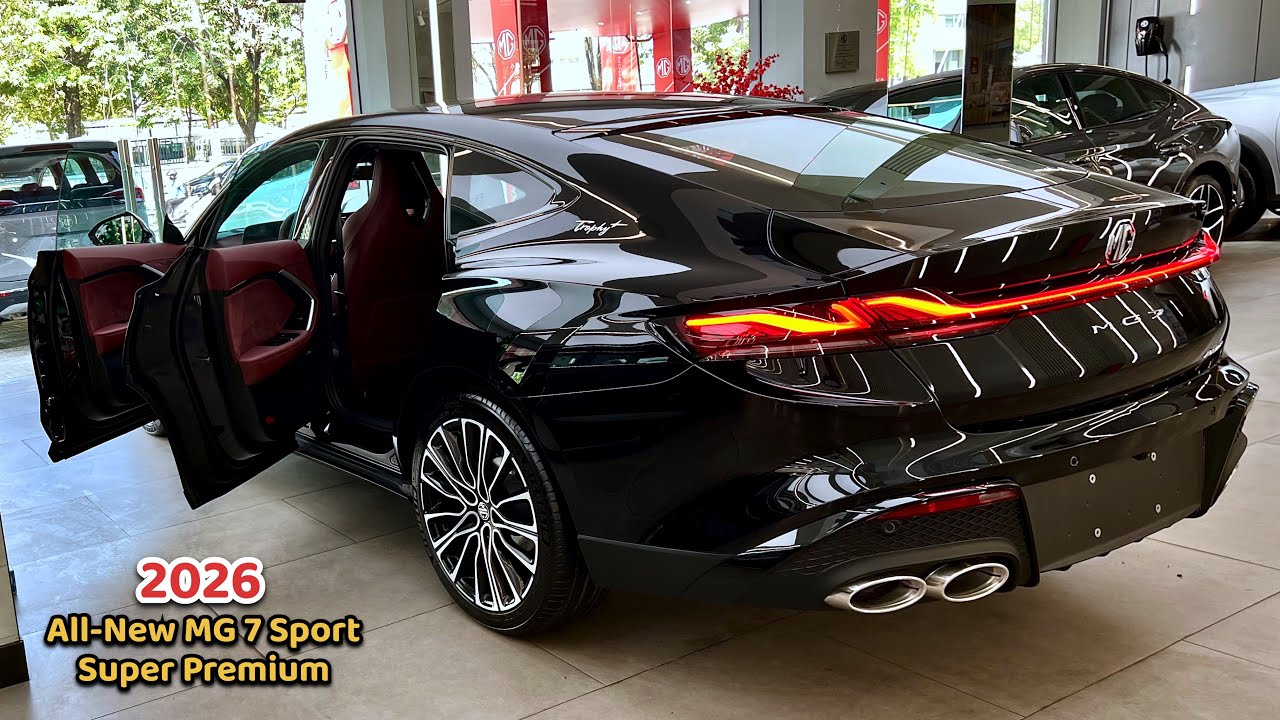 New Arrival! 2026 MG7 Sport Premium - New Performance Exterior and Interior