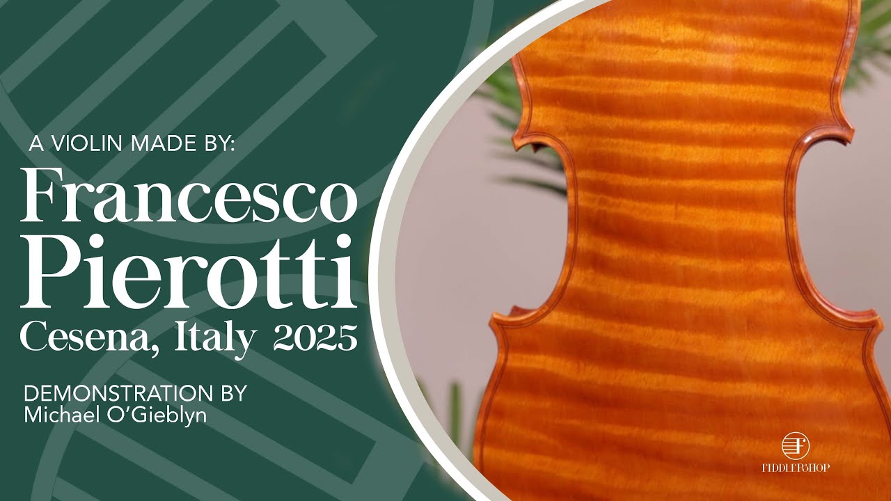 Francesco Pierotti, Cesena Italy 2025, Stradivari Violin