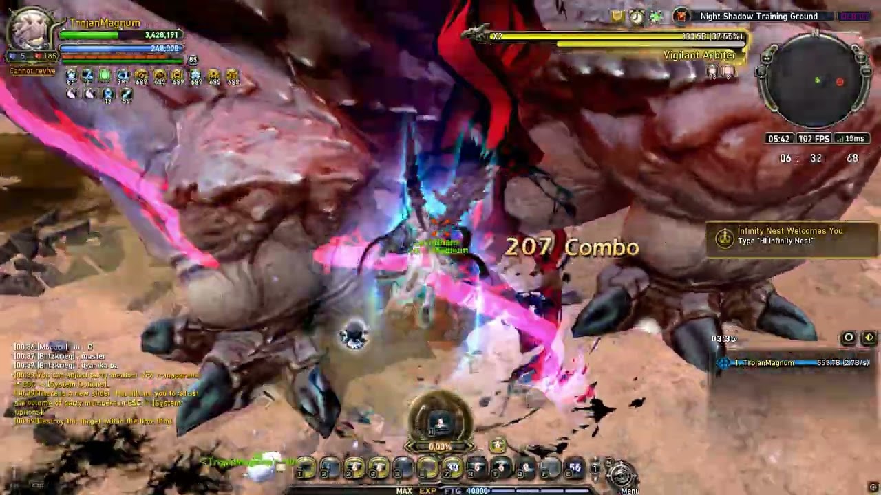 [Infinity Nest] NSTG DLB 1F - Trash Arch Heretic POV