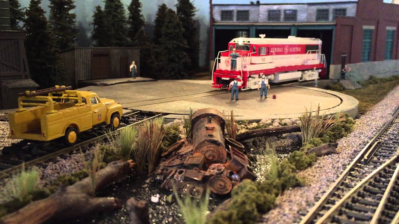 General Electric U25B Demonstrator #52 Engine Startup