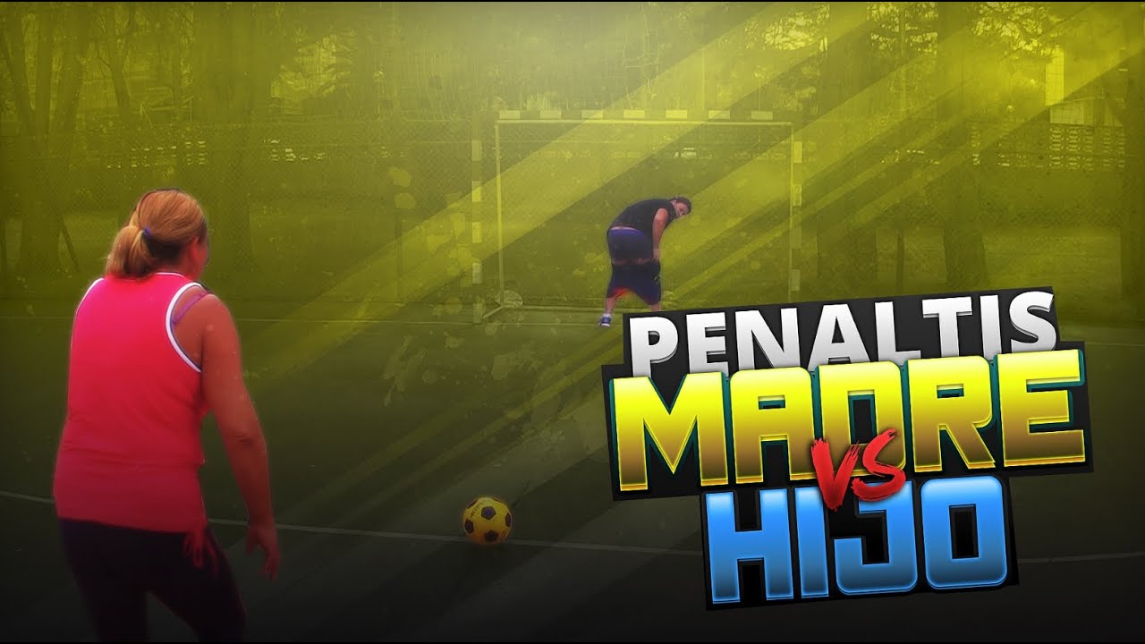SUPER PENALTIS CHALLENGE | MADRE VS HIJO | GOLAZOS DE UNA MADRE