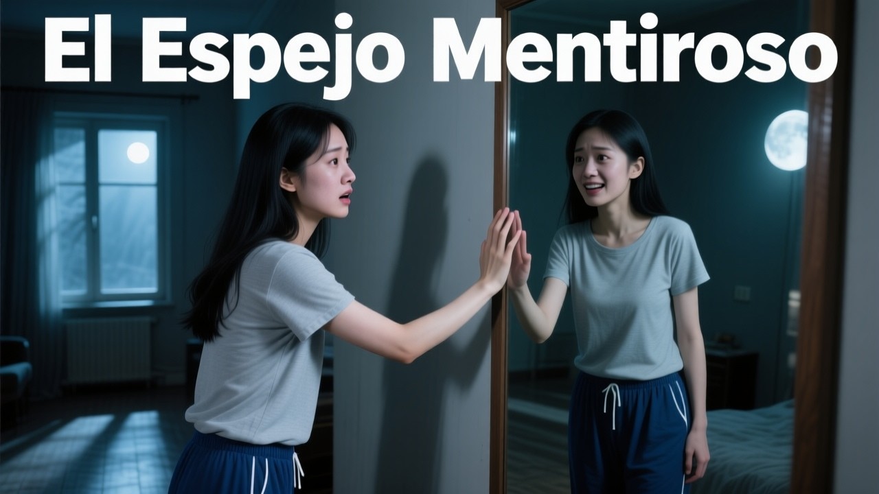 Mi reflejo me está reemplazando: La pesadilla de Lucía 🪞⚠️