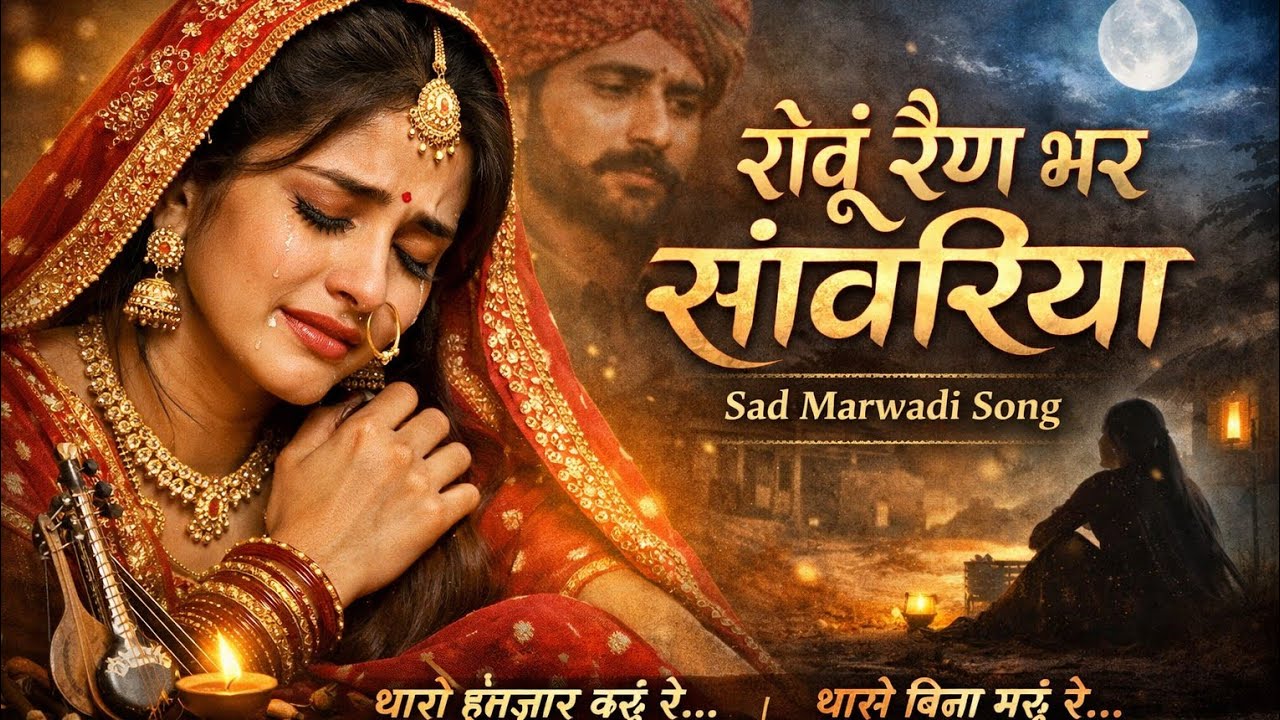 रोवूं रैण भर सांवरिया | Heart Touching Sad Marwadi Song 2026