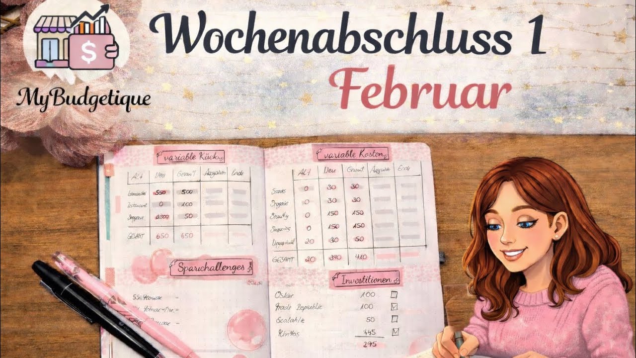 Budgeting - Wochenabschluss 1 im Februar: Cashback Deluxe 💕