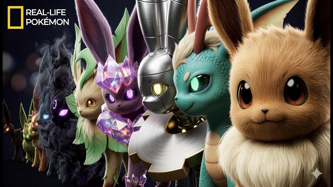 Real Life Pokemon - NatGeo: The Eeveelutions