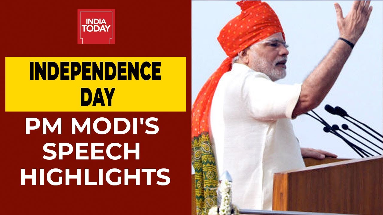 Independence Day| From Kashmir To Ram Mandir, Health ID, What PM Modi Said In His Speech| Highlights
