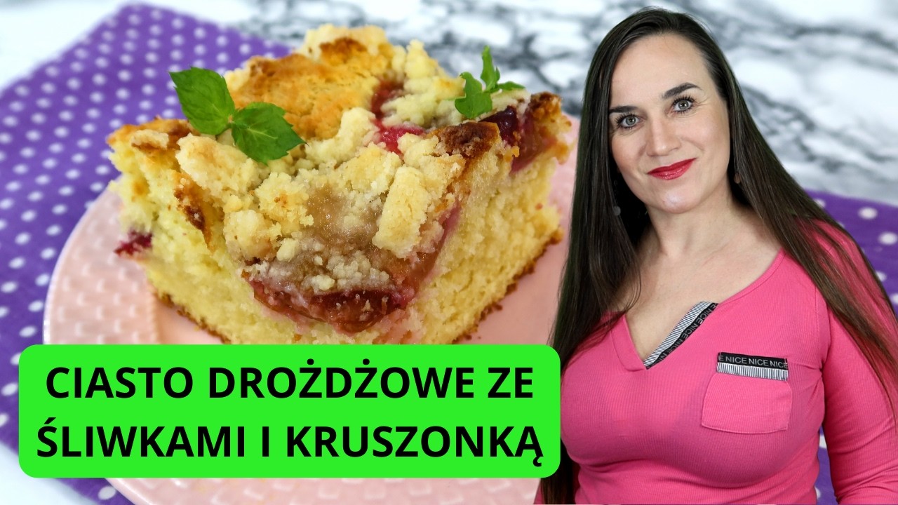 BANALNE Ciasto ze śliwkami i kruszonką!
