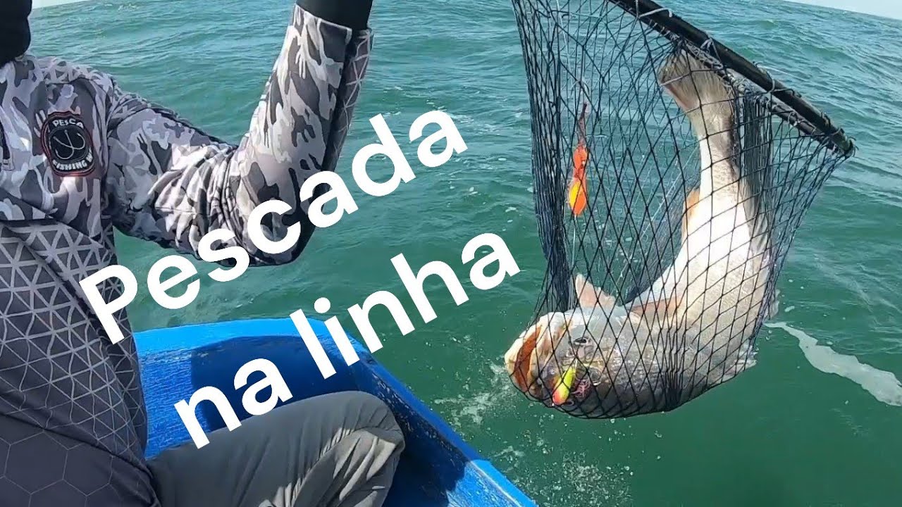 Pescaria rápida e objetiva - pescadas na linha 