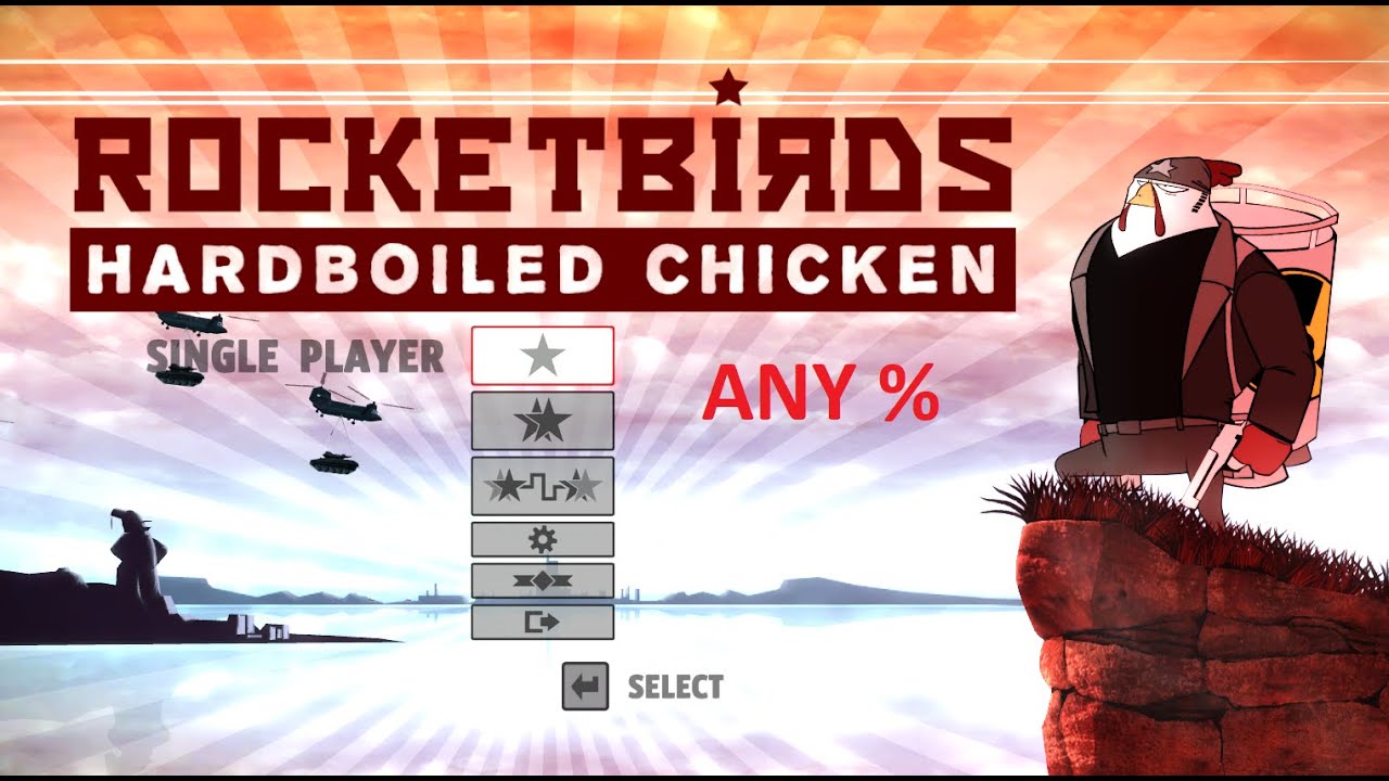 Rocketbirds Hardboiled Chicken any% speedrun 51:07