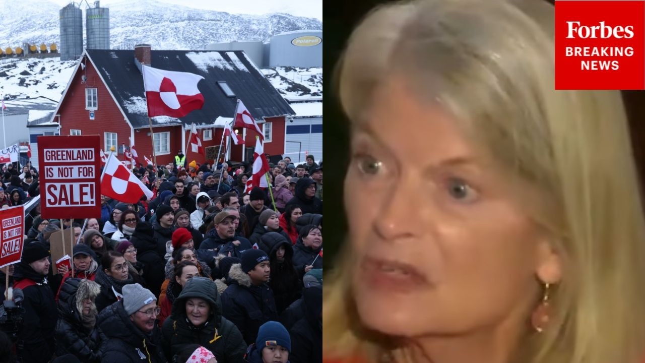 Lisa Murkowski: 'We're Spending This Much Time Talking About The Situation With Greenland'