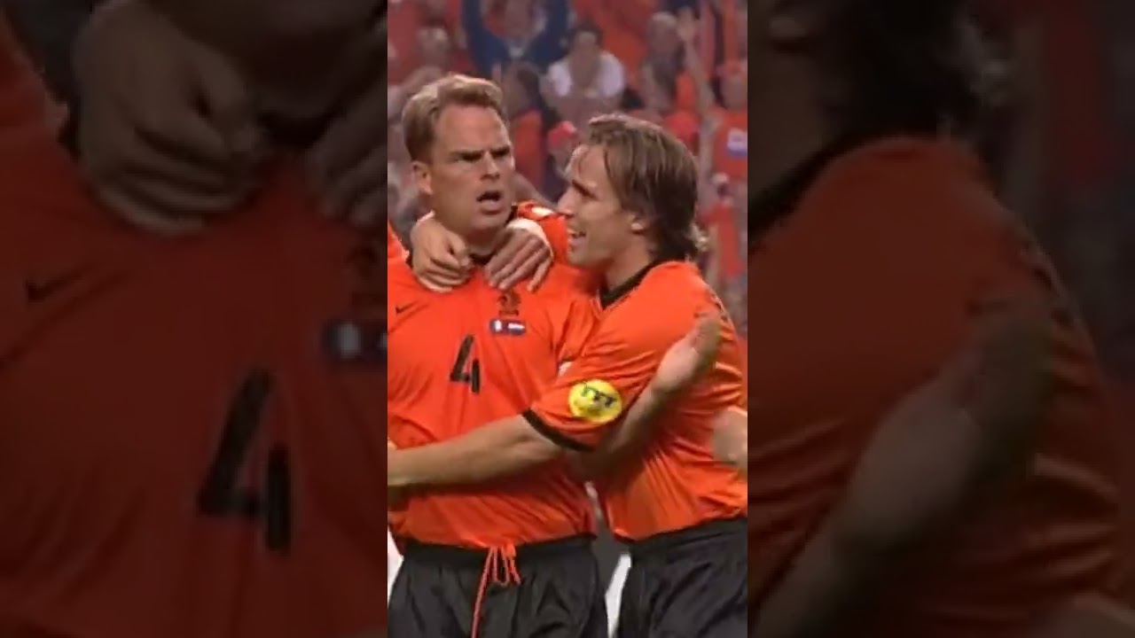 🤩 Stunning free-kick by Frank de Boer #OTD at EURO 2000 🇳🇱 Subscribe Plz
