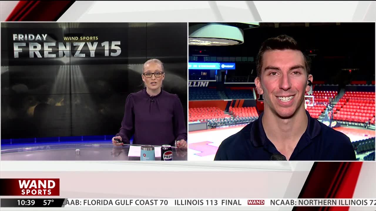 Illinois-FGCU: WAND Sports live from the State Farm Center