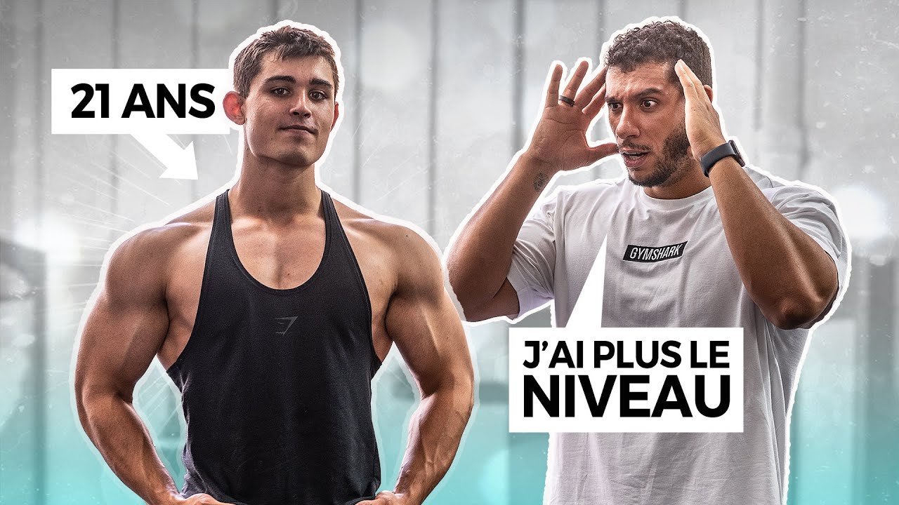 21 ans et PLUS MUSCLÉ que moi (entraînement pecs/dos)