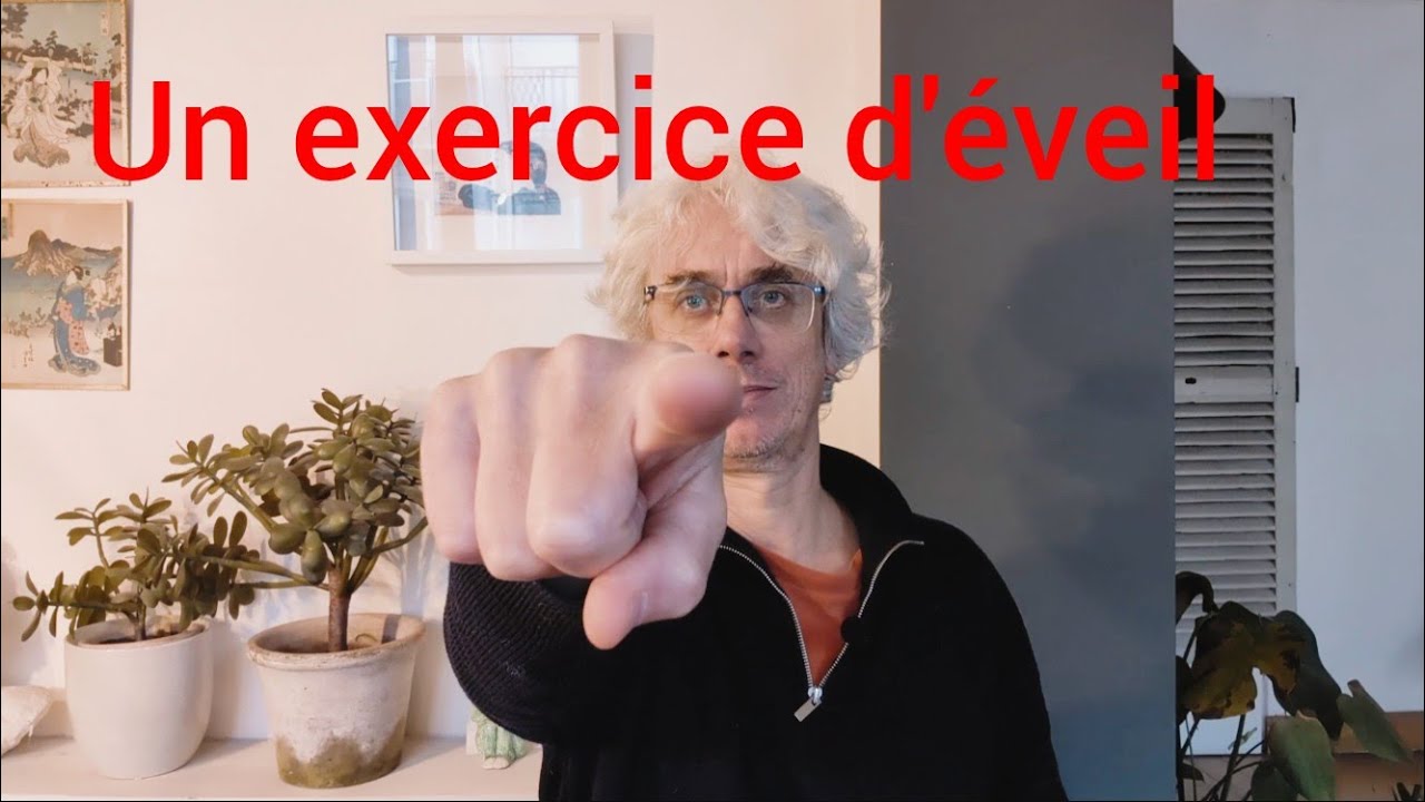 Un exercice d'éveil 