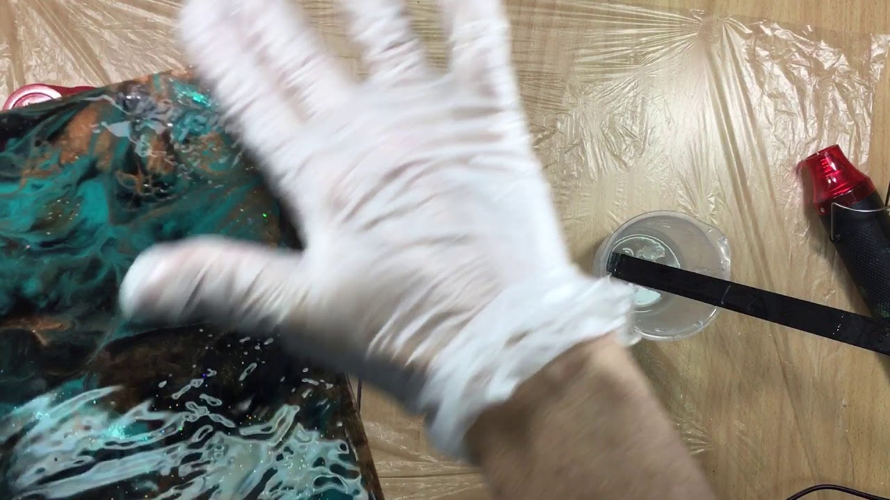 ( 363 ) Final resin layer and a watercolour