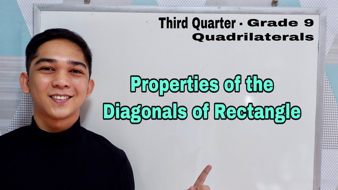 Properties of the Diagonals of a Rectangle
