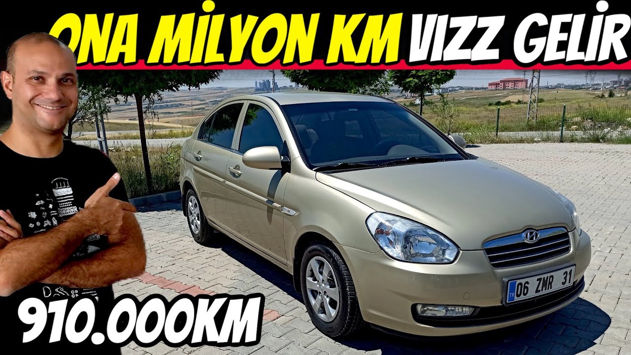 KM CANAVARLARI | Hyundai Accent Era 1.6 LPG | Kapak açmadan LPG ile 910.000km