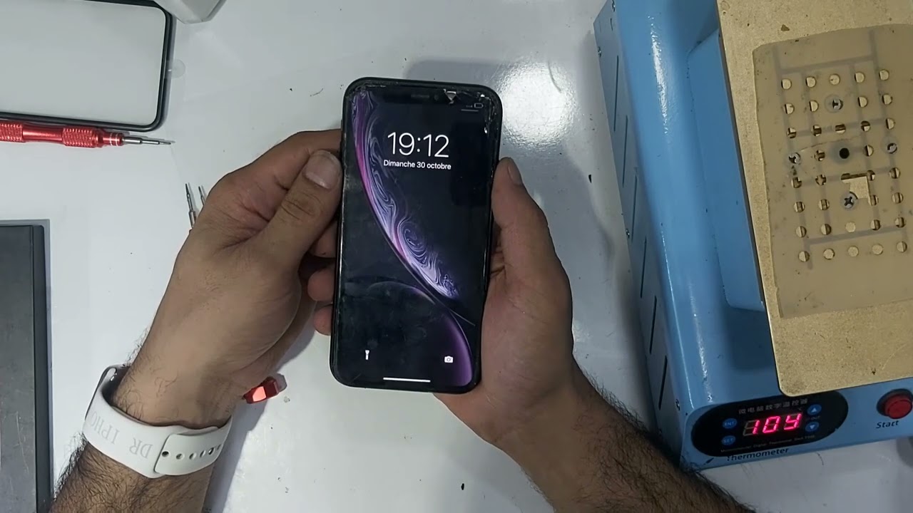 تغير باغة هاتف أيفون xr changer Glass iphone xr🍎Change the glass and iPhone