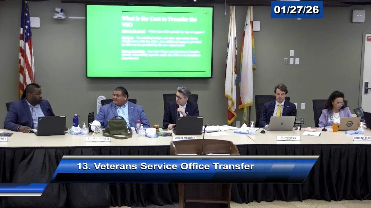 Santa Cruz County Board of Supervisors Meeting