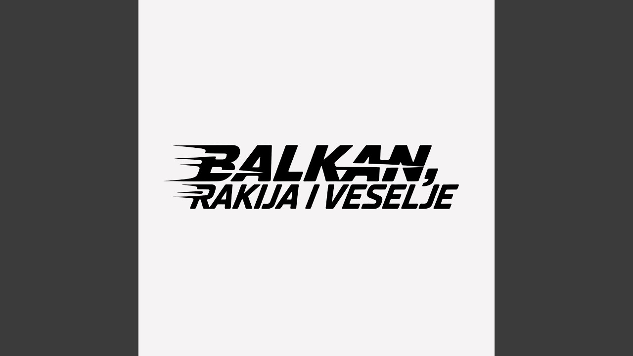 Balkan, rakija i veselje