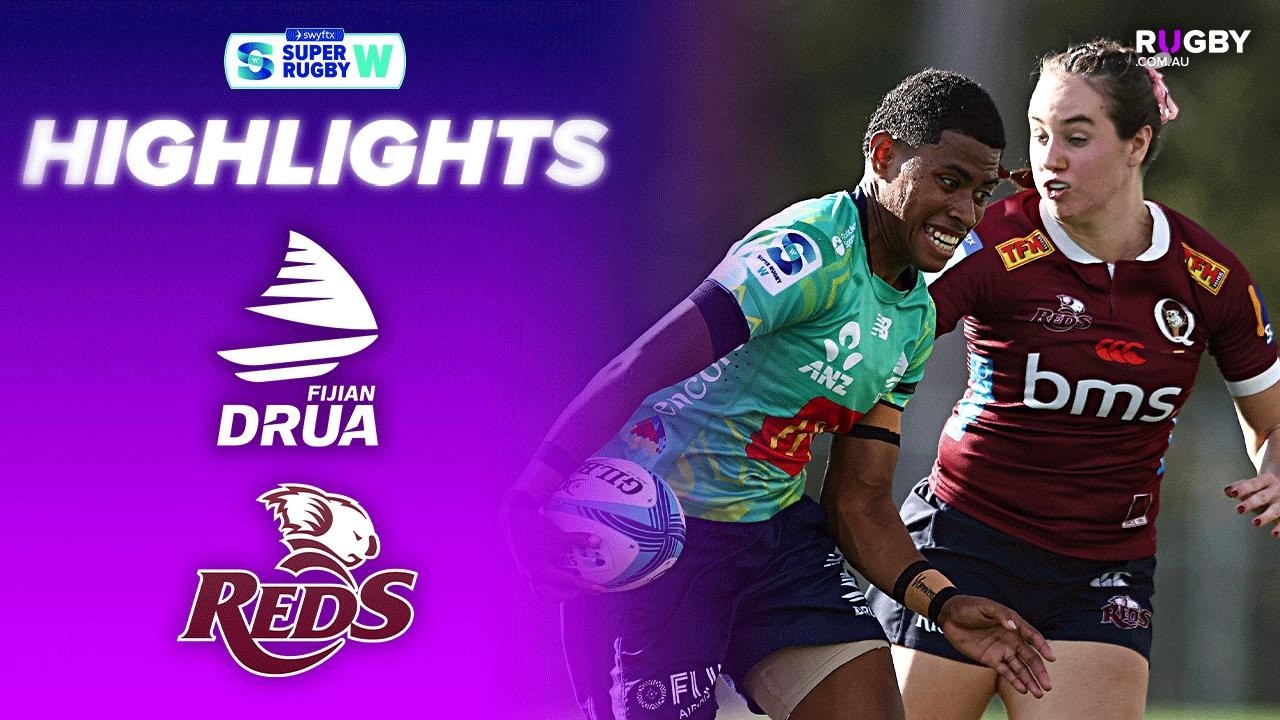 Лучшие моменты матча Fijian Drua &mdash; Queensland Reds | Полуфинал | Swyftx Super Rugby Women's 2026