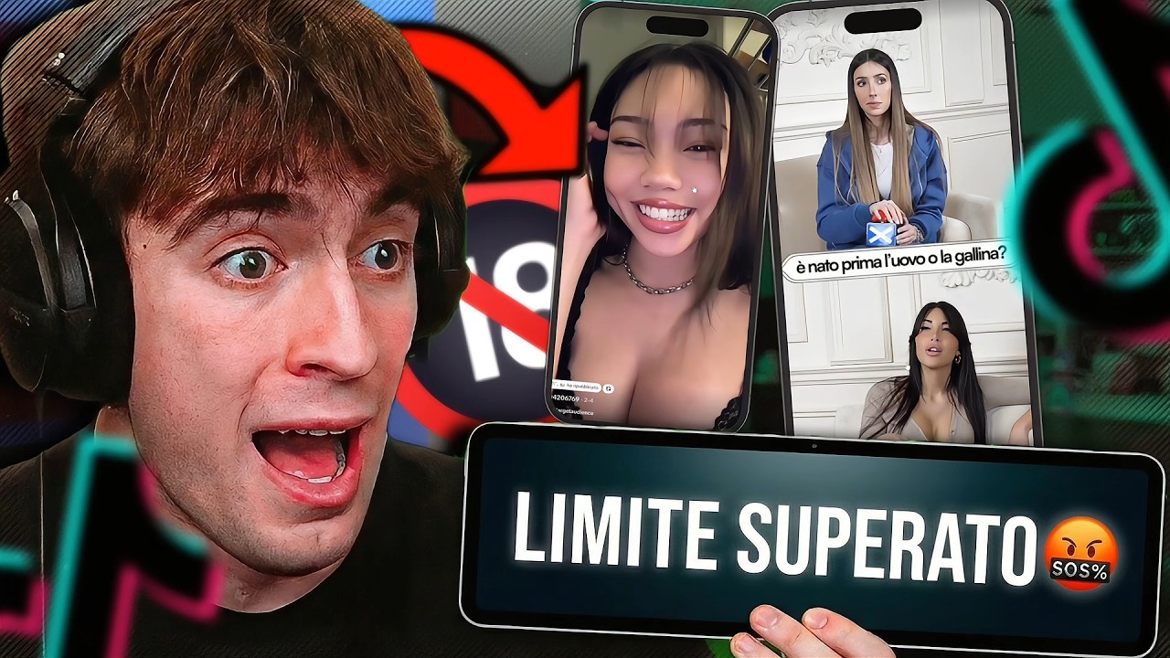 LOLLO resta SENZA PAROLE davanti a questi TIKTOK!!🤬