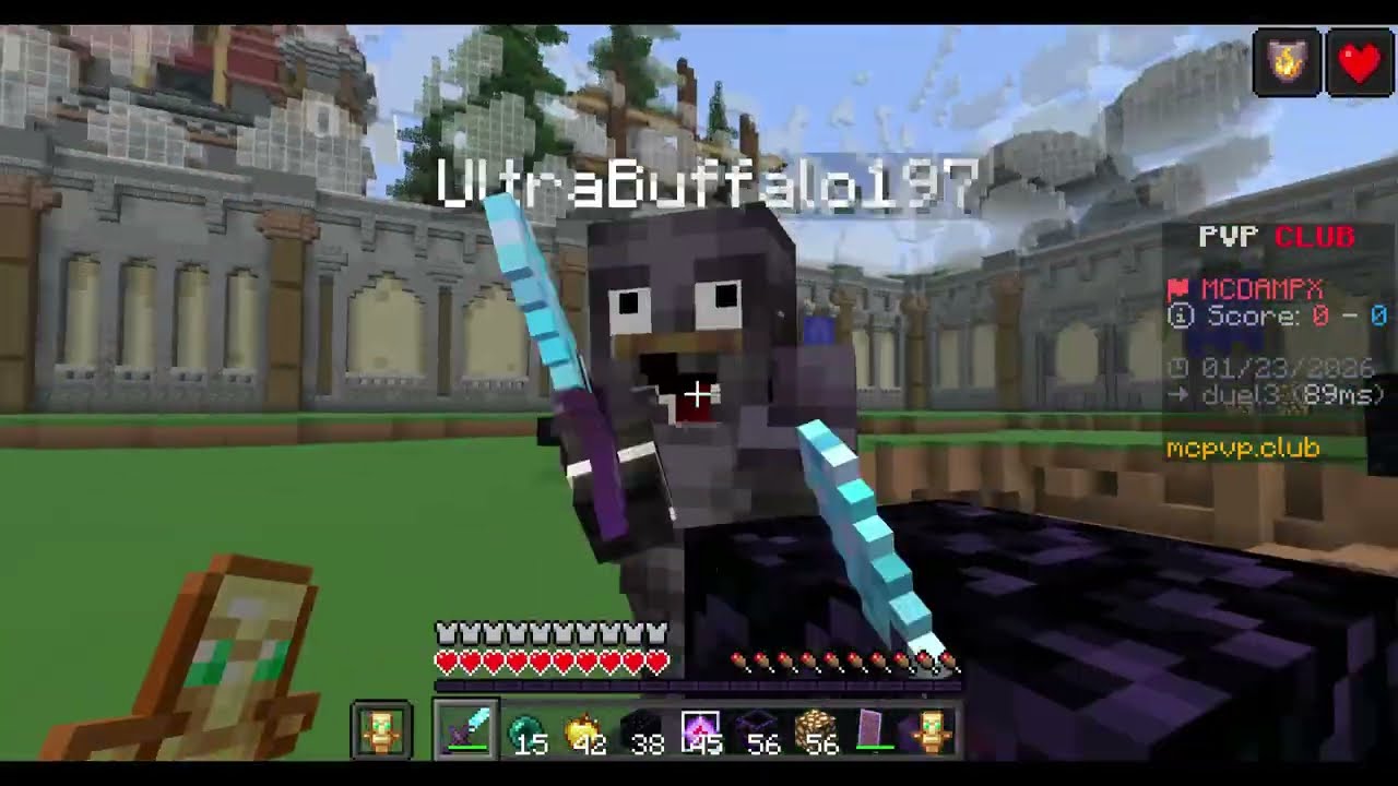 Probando uno de los mejores textures pack de JAVA para CRYSTAL PVP