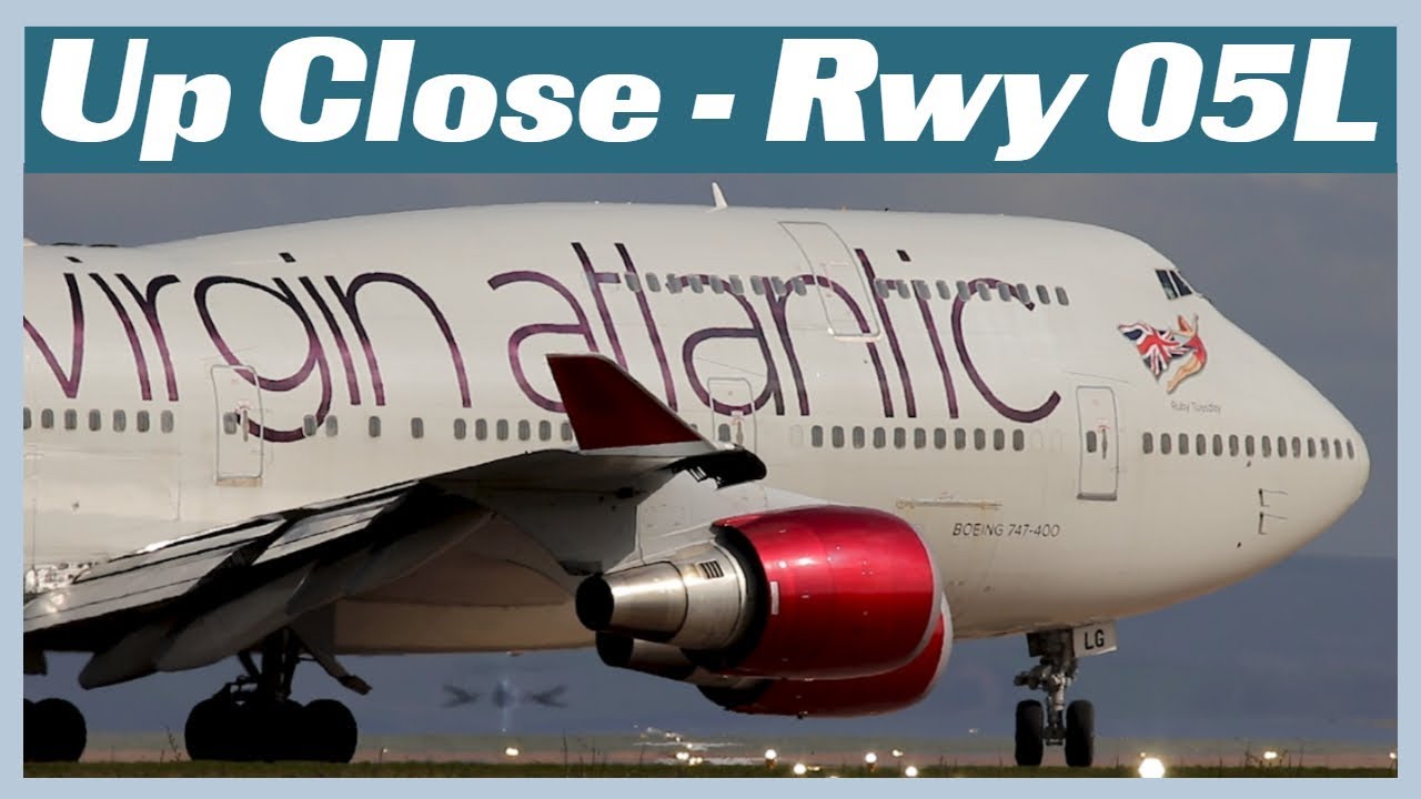 Up Close: Looking down Runway 05L at Manchester Airport (Part 2)