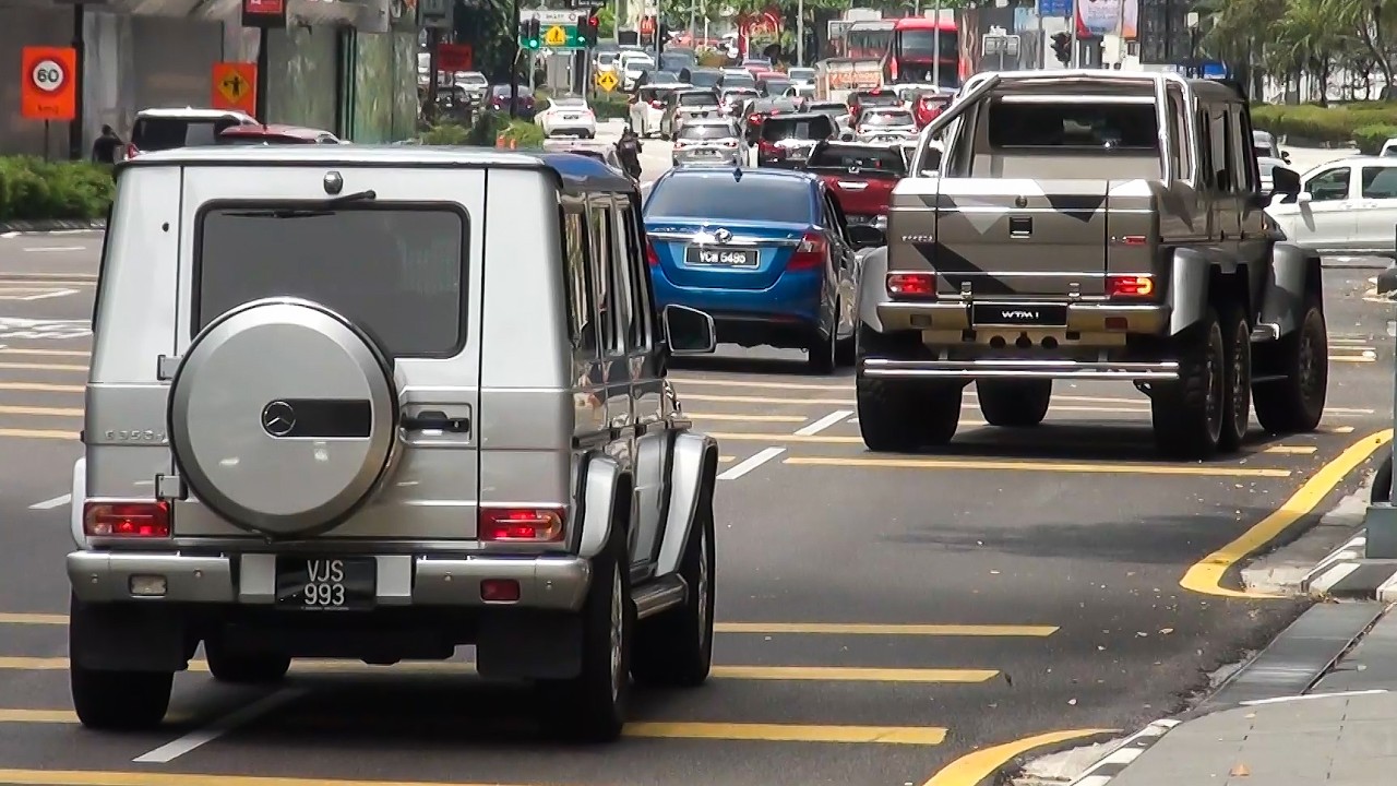 SUPERCARS in MALAYSIA | Limousine, Brabus G700 6×6, GT3-R, GT2 RS, SVJ and more!