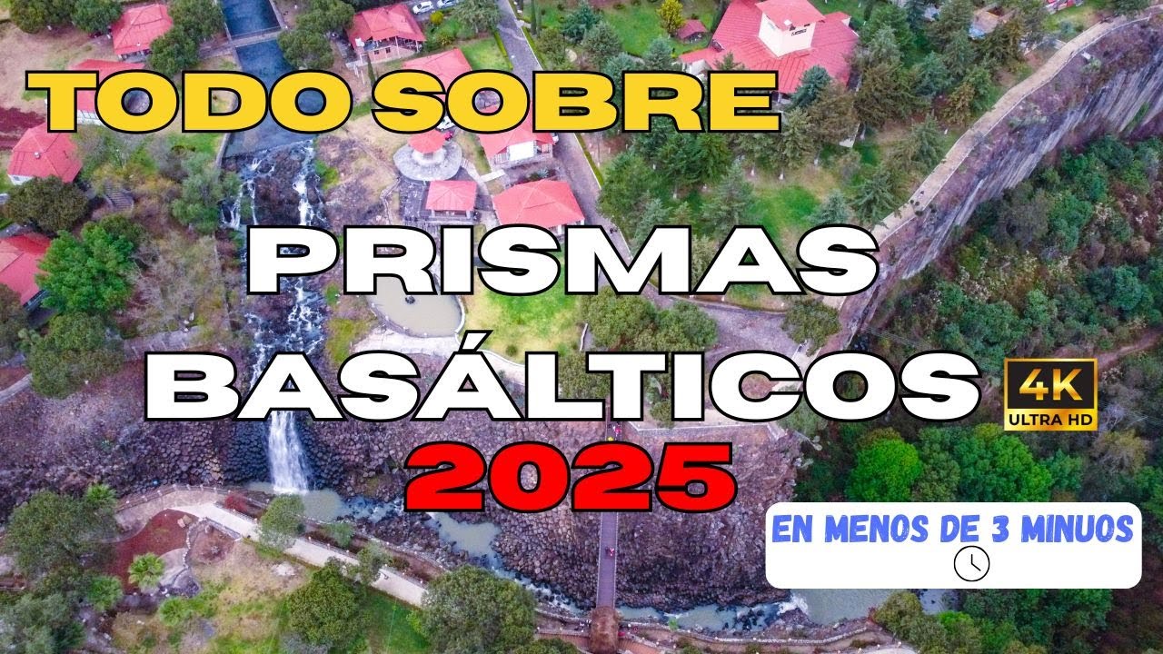 PRISMAS BASALTICOS 2025 💦🏘️.. TODO LO QUE NECESITAS SABER... en menos de 3 MINUTOS ⏱️🇲🇽 4K