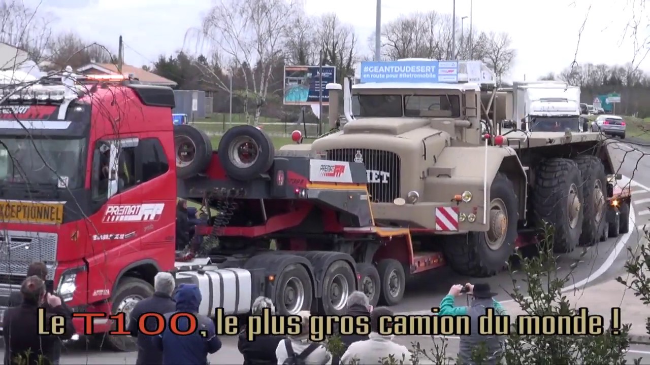 Le plus gros camion du monde passe en Bresse !