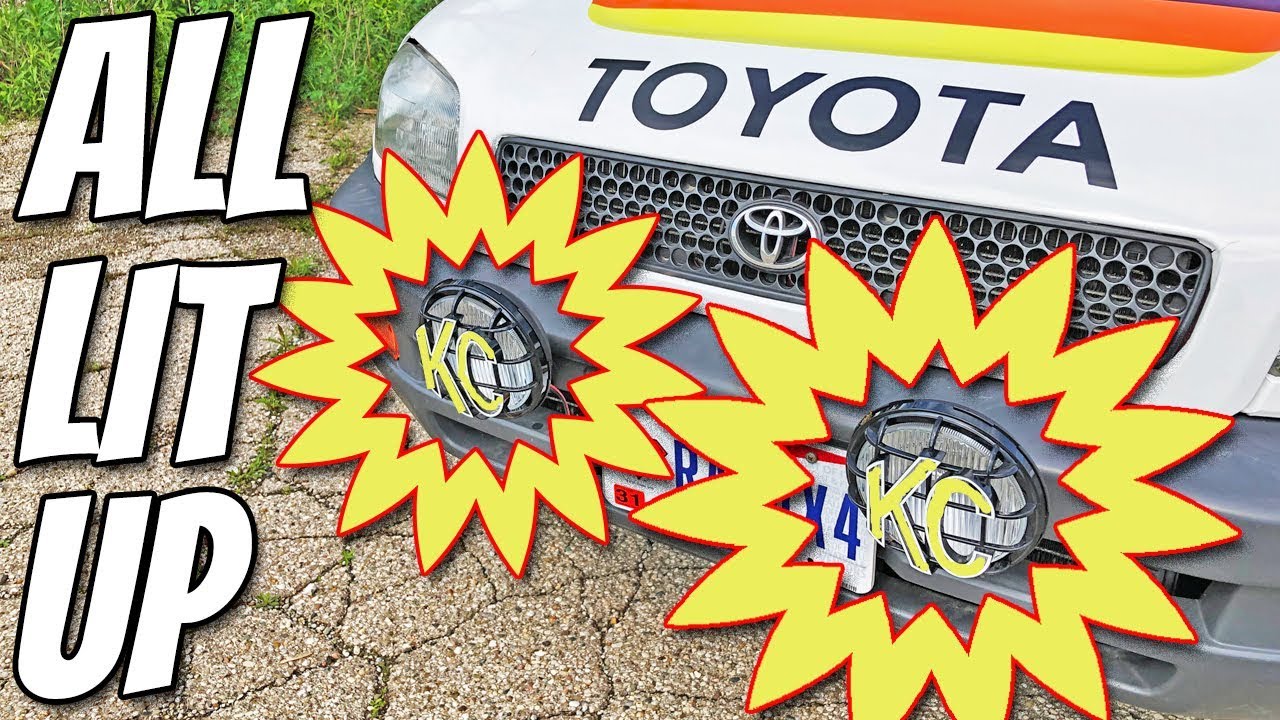 Installing KC driving lights: A Project RAV4X4 tale