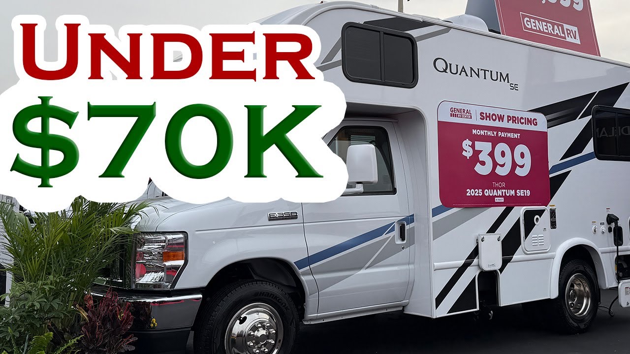 Cheapest Motorhomes for 2025 - Top 3 Least Expensive RVs