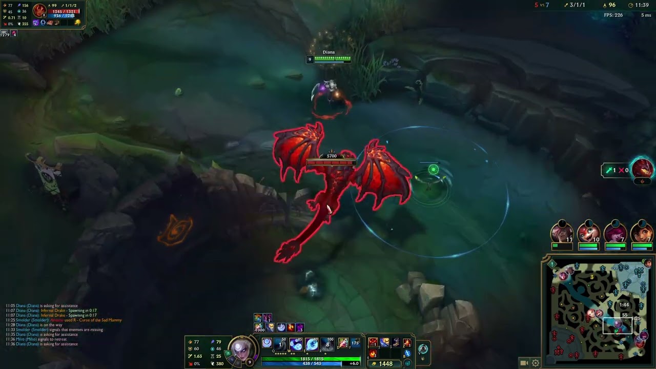 Diana vs Amumu - Plat