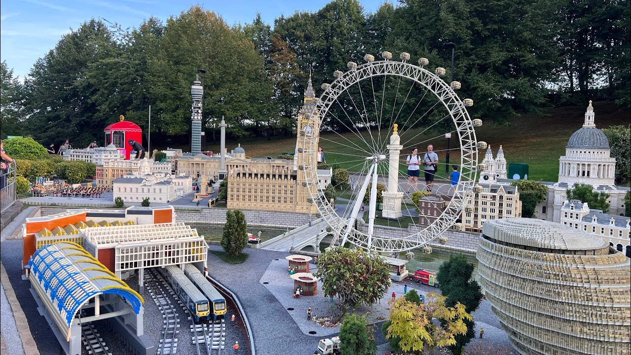 Trains at MiniLand - Legoland Windsor
