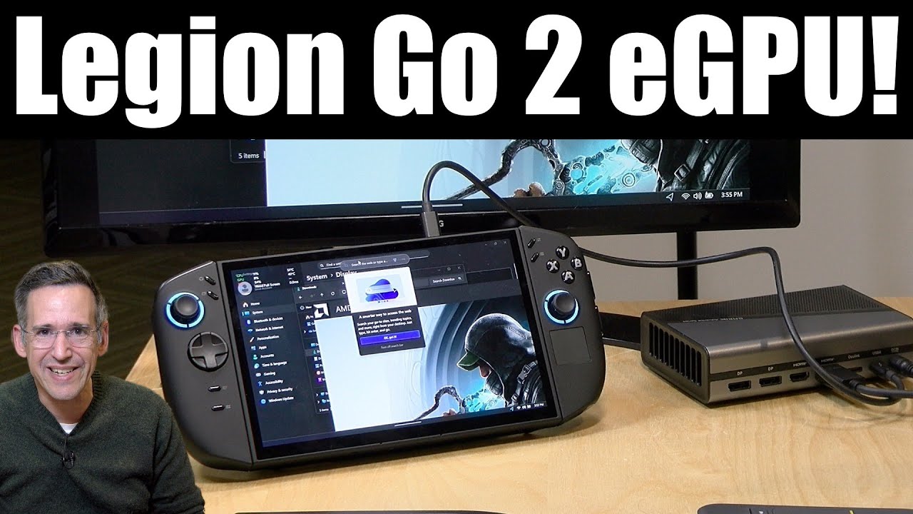 Lenovo Legion Go 2: совместимость с eGPU
